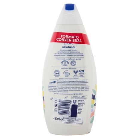 Dove Bagnodoccia idratante 2 x 450 ml